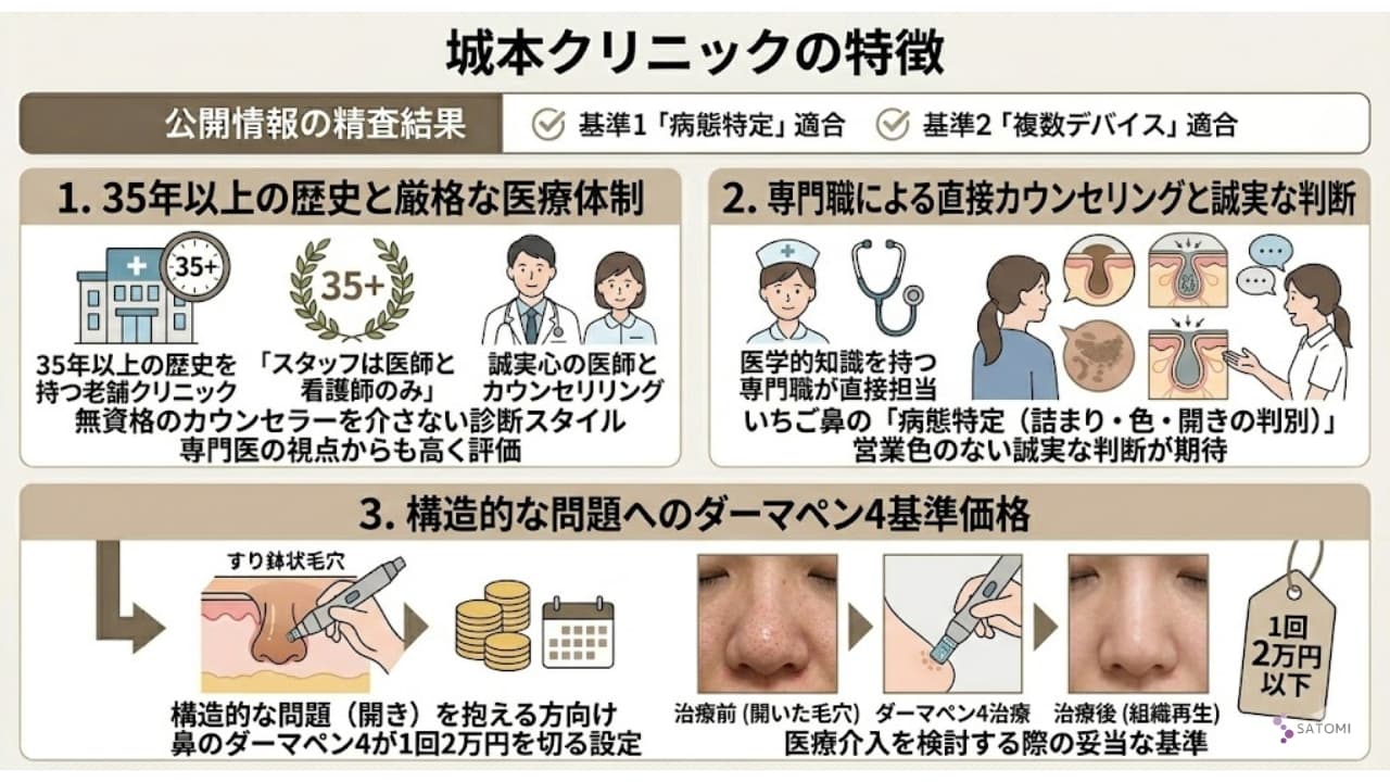 城本クリニックの特徴